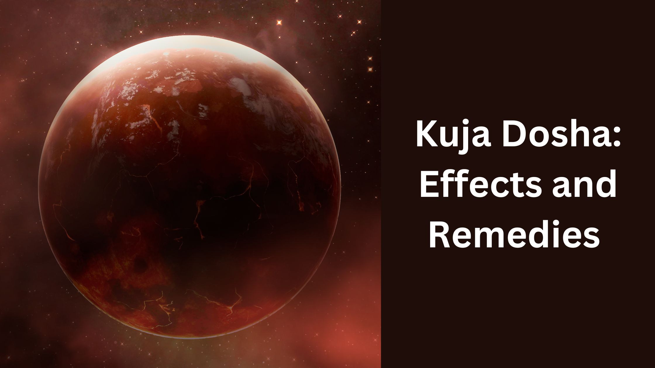 Kuja Dosha Effects and Remedies